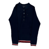 Tommy Hilfiger Jumper - Large Navy Cotton