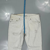 True Religion Jeans - 36W 33L White Cotton