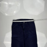 Big Bill Cargo Pants - 33W 30L Navy Cotton