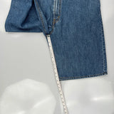Levis Denim Shorts - 36W 11L Blue Cotton