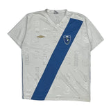 Guatemala Umbro Football Football Shirt - Large Blue Polyester