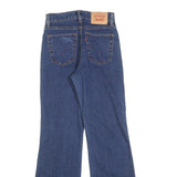 LEVI'S 512 Bootcut Womens Jeans Blue Slim Denim W24 L28 Stylish Classic