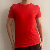 Napapijri T-Shirt - XS Red Cotton