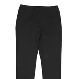 MAX&CO Womens Polyester Blend Black Slim Tapered Trousers W29 L28 Elegant Office