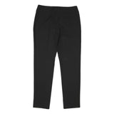 MAX&CO Womens Polyester Blend Black Slim Tapered Trousers W29 L28 Elegant Office