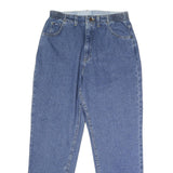 LEE Womens Regular Blue Denim Rinse Jeans W30 L29 Classic Fit Zip Closure