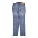 LEVI'S 511 Big E Mens Slim Jeans Blue Denim W30 L32 Classic Zip Closure