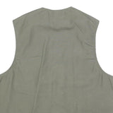 PRIMO & SECONDO Mens Green Cotton Blend Utility Jacket 2XL Zip Pockets Casual