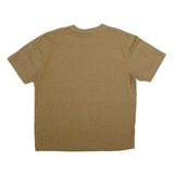 CARHARTT Mens Brown Pocket T-Shirt L Short Sleeve Crew Neck Cotton Workwear
