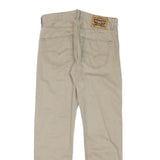 LEVI'S Mens Cotton Blend Beige Regular Fit Straight Leg Trousers W29 L28 Casual