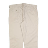 POLO RALPH LAUREN Mens Cotton Blend Beige Regular Fit Straight Trousers W36 L30