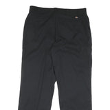 DICKIES Mens Cotton Blend Black Relaxed Straight Trousers W38 L31 Workwear