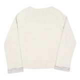 Womens Cream Arizona Trading Post Graphic Crew Neck Sweatshirt XL Casual