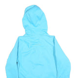 MAMMUT Womens Blue Hooded Zip Jacket M Polyester Blend Outdoor Activewear