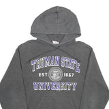 CHAMPION Mens Grey Truman State University Hoodie M Cotton Blend Pullover
