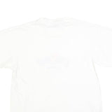 HRLA Mens White Bahamas Fantasy Graphic T-Shirt L Short Sleeve Crew Neck