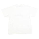 HRLA Mens White Bahamas Fantasy Graphic T-Shirt L Short Sleeve Crew Neck