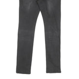 GF FERRE Womens Black Slim Skinny Denim Rinse W28 L27 Stretch Cotton Blend Jeans