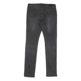GF FERRE Womens Black Slim Skinny Denim Rinse W28 L27 Stretch Cotton Blend Jeans