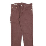 LEVI'S 511 BIG E Mens Jeans Brown Slim Skinny Denim Medium W28 L30 Stylish