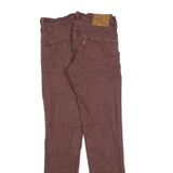 LEVI'S 511 BIG E Mens Jeans Brown Slim Skinny Denim Medium W28 L30 Stylish