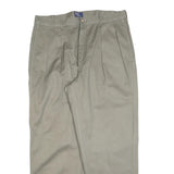 POLO RALPH LAUREN Mens Cotton Blend Beige Regular Fit Straight Leg Trousers W38