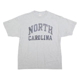 COTTON EXPRESS Mens Grey North Carolina Graphic T-Shirt XL Short Sleeve Crew