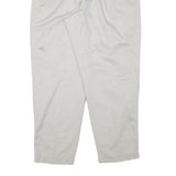 LEE Womens Cotton Blend White Relaxed Straight Trousers W30 L27 Casual Comfort
