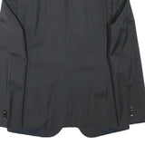 JOOP! Mens Black Wool Blend Classic Jacket S Woven Button Closure