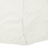 NAUTICA Mens Shorts White Casual Plain M W34 Cotton Blend Comfortable Summer