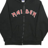 STARWORLD Mens Black Zip Hoodie L Eddie Rips Up Europe Summer 05 Graphic Print