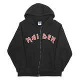 STARWORLD Mens Black Zip Hoodie L Eddie Rips Up Europe Summer 05 Graphic Print