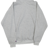 CHAMPION Mens Grey Depauw University Pullover Hoodie M Cotton Blend Comfort