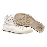 DIESEL High Top Trainers White Leather Womens UK 5.5