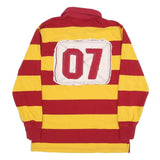 THE WIZARDING WORLD OF HARRY POTTER Mens Red & Yellow Gryffindor Rugby Stripe