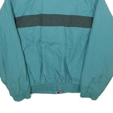 WOOLRICH Womens Blue Green & Purple Colourblock Jacket M Nylon Zip