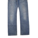 CARS JEANS Mens Blue Regular Straight Denim Medium W30 L35 Casual Cotton Blend