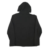 O'NEILL Mens Black Jacket L Polyester Blend Outdoor Zip Hooded Casual