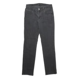 LEVI'S Mid Rise Skinny Womens Jeans Black Regular Skinny Denim W28 L30 Classic