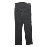 LEVI'S Mid Rise Skinny Womens Jeans Black Regular Skinny Denim W28 L30 Classic