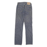 LEVI'S 501 Mens Jeans Blue Regular Straight Denim Medium W29 L32 Button Closure