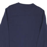 LEVI'S Mens Navy & Red Sweatshirt Crew Neck S Cotton Blend Logo