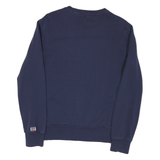LEVI'S Mens Navy & Red Sweatshirt Crew Neck S Cotton Blend Logo