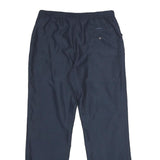 ELLESSE Womens Joggers Navy Slim Straight UK 10 W30 L30 Lightweight Sportwear