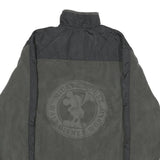 DISNEY Mens Grey & Black Patterned Pullover Basic Knit S Disney World Logo