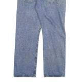 LEVI'S Mens Regular Fit Blue Denim Jeans W36 L30 Cotton Blend Button Closure