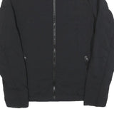 MICHAEL KORS Mens Black Lightweight Jacket XS Polyester Zip Plain Casual