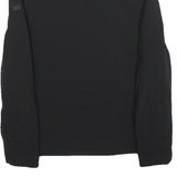 MICHAEL KORS Mens Black Lightweight Jacket XS Polyester Zip Plain Casual