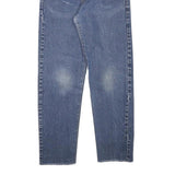 LEVI'S Mens Blue Slim Skinny Denim Medium W26 L27 Classic Cotton Blend Zip Jeans