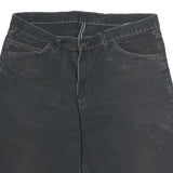DICKIES Mens Black Cotton Casual Shorts M W36 Workwear Utility Pocket